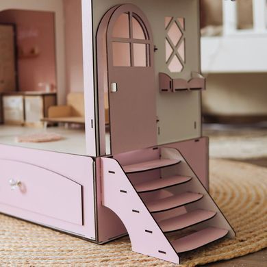 Ляльковий Будиночок &laquo;Dream Cottage&raquo; з шухлядами 73&times;91&times;41 см &ndash; Дерев'яний Дім для Ляльок в Комплектації Лайт