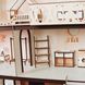 Domek dla lalek Garden Residence z HDF, 3 piętra, 5 pokoi &mdash; Comfort