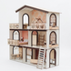 Domek dla lalek Barbie Garden Residence - 3 piętra z jasnymi meblami